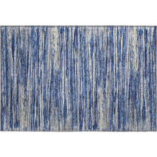 Piper Looms Mayfield Stripes AMF896 Navy Machine Washable Area Rug Scatter Main Image