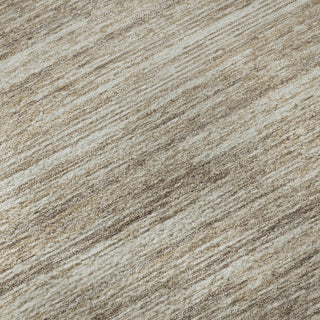 Piper Looms Mayfield Stripes AMF896 Taupe Machine Washable Area Rug Swatch Image