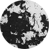 Piper Looms Mayfield Modern AMF897 Black Machine Washable Area Rug Round Main Image