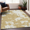 Piper Looms Mayfield Modern AMF897 Gold Machine Washable Area Rug Lifestyle Image Feature