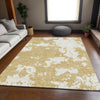 Piper Looms Mayfield Modern AMF897 Gold Machine Washable Area Rug Lifestyle Image Feature