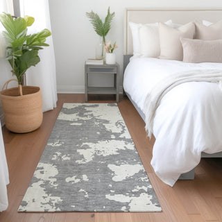 Piper Looms Mayfield Modern AMF897 Gray Machine Washable Area Rug Runner Lifestyle Image Feature