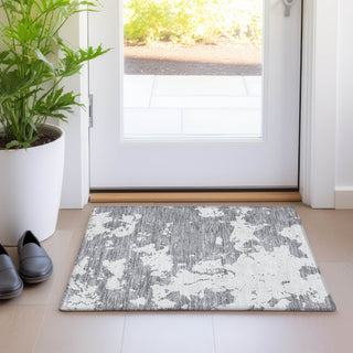Piper Looms Mayfield Modern AMF897 Gray Machine Washable Area Rug Scatter Lifestyle Image Feature
