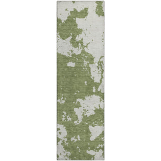 Piper Looms Mayfield Modern AMF897 Green Machine Washable Area Rug Runner Main Image