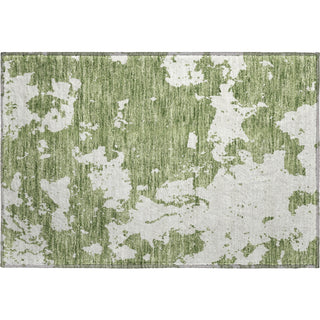 Piper Looms Mayfield Modern AMF897 Green Machine Washable Area Rug Scatter Main Image