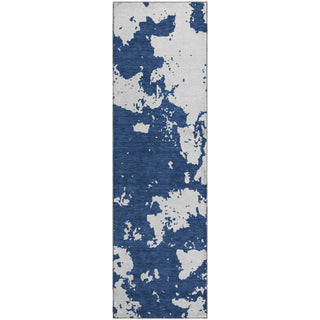 Piper Looms Mayfield Modern AMF897 Navy Machine Washable Area Rug Runner Main Image