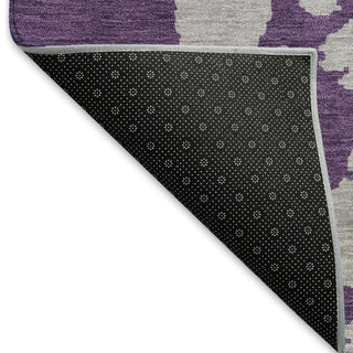 Piper Looms Mayfield Modern AMF897 Purple Machine Washable Area Rug Backing Image