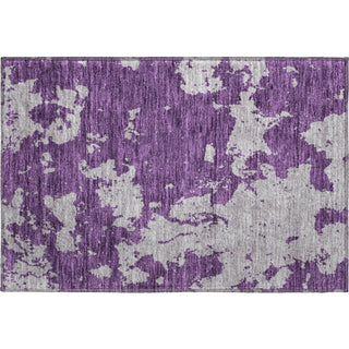Piper Looms Mayfield Modern AMF897 Purple Machine Washable Area Rug Scatter Main Image
