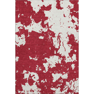 Piper Looms Mayfield Modern AMF897 Red Machine Washable Area Rug main image