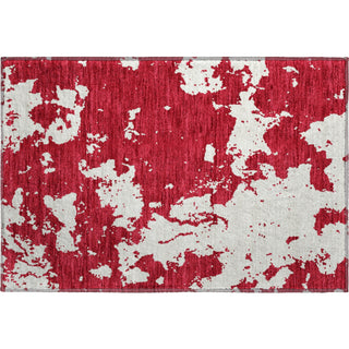 Piper Looms Mayfield Modern AMF897 Red Machine Washable Area Rug Scatter Main Image