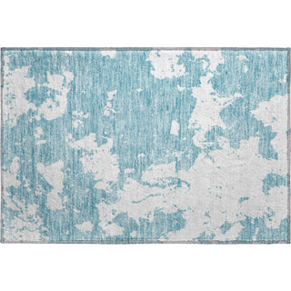 Piper Looms Mayfield Modern AMF897 Sky Machine Washable Area Rug Scatter Main Image