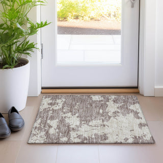 Piper Looms Mayfield Modern AMF897 Taupe Machine Washable Area Rug Scatter Lifestyle Image Feature