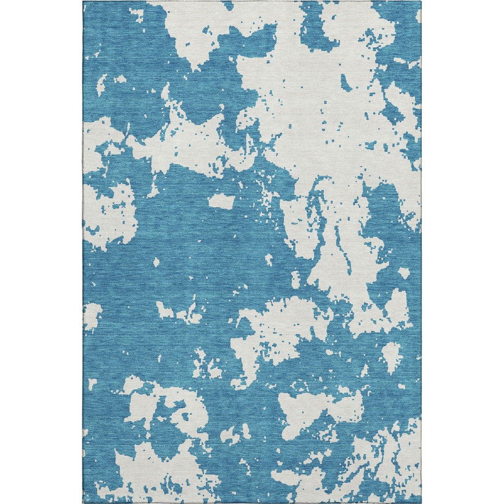 Piper Looms Mayfield Modern AMF897 Teal Machine Washable Area Rug main image