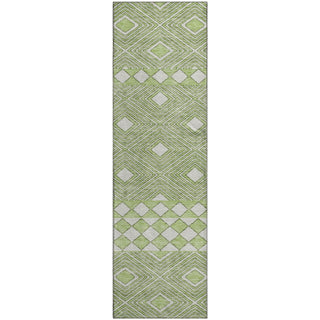 Piper Looms Mayfield Diamonds AMF898 Aloe Machine Washable Area Rug Runner Main Image