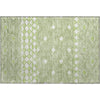 Piper Looms Mayfield Diamonds AMF898 Aloe Machine Washable Area Rug Scatter Main Image