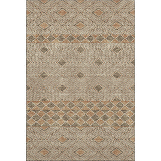 Piper Looms Mayfield Diamonds AMF898 Brown Machine Washable Area Rug main image