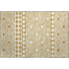 Piper Looms Mayfield Diamonds AMF898 Gold Machine Washable Area Rug Scatter Main Image