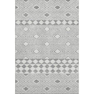 Piper Looms Mayfield Diamonds AMF898 Gray Machine Washable Area Rug main image