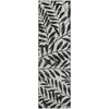 Piper Looms Mayfield Floral AMF899 Black Machine Washable Area Rug Runner Main Image