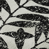 Piper Looms Mayfield Floral AMF899 Black Machine Washable Area Rug Swatch Image