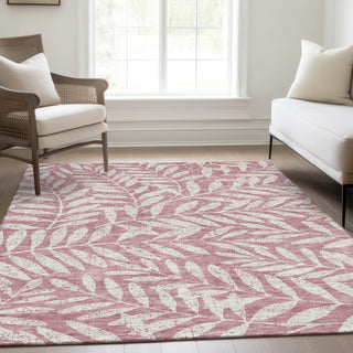Piper Looms Mayfield Floral AMF899 Blush Machine Washable Area Rug Lifestyle Image Feature