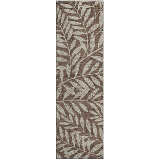 Piper Looms Mayfield Floral AMF899 Brown Machine Washable Area Rug Runner Main Image