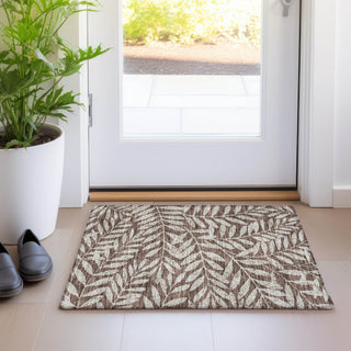 Piper Looms Mayfield Floral AMF899 Brown Machine Washable Area Rug Scatter Lifestyle Image Feature