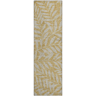 Piper Looms Mayfield Floral AMF899 Gold Machine Washable Area Rug Runner Main Image