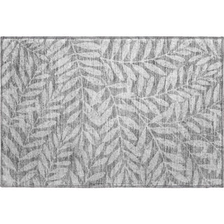 Piper Looms Mayfield Floral AMF899 Gray Machine Washable Area Rug Scatter Main Image