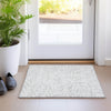 Piper Looms Mayfield Floral AMF899 Ivory Machine Washable Area Rug Scatter Lifestyle Image Feature