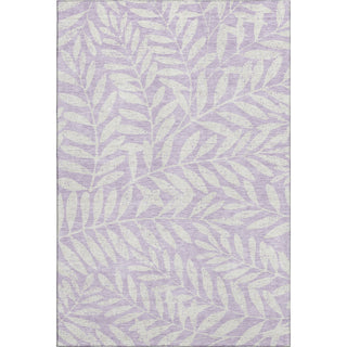 Piper Looms Mayfield Floral AMF899 Lavender Machine Washable Area Rug main image