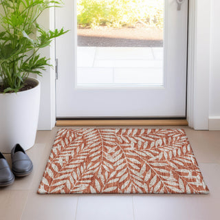 Piper Looms Mayfield Floral AMF899 Paprika Machine Washable Area Rug Scatter Lifestyle Image Feature