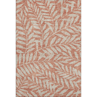 Piper Looms Mayfield Floral AMF899 Salmon Machine Washable Area Rug main image