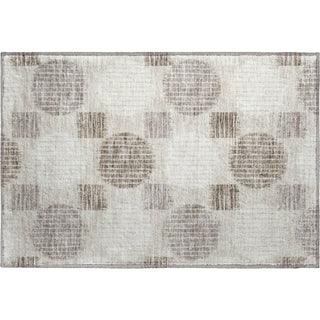 Piper Looms Mayfield Geometric AMF900 Beige Machine Washable Area Rug Scatter Main Image