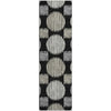 Piper Looms Mayfield Geometric AMF900 Black Machine Washable Area Rug Runner Main Image
