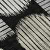 Piper Looms Mayfield Geometric AMF900 Black Machine Washable Area Rug Swatch Image