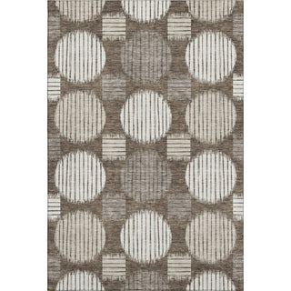 Piper Looms Mayfield Geometric AMF900 Brown Machine Washable Area Rug main image