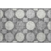 Piper Looms Mayfield Geometric AMF900 Charcoal Machine Washable Area Rug Scatter Main Image