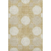 Piper Looms Mayfield Geometric AMF900 Gold Machine Washable Area Rug main image