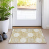 Piper Looms Mayfield Geometric AMF900 Gold Machine Washable Area Rug Scatter Lifestyle Image Feature