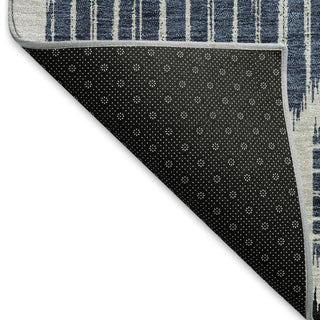 Piper Looms Mayfield Geometric AMF900 Gray Machine Washable Area Rug Backing Image