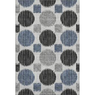 Piper Looms Mayfield Geometric AMF900 Gray Machine Washable Area Rug main image