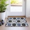 Piper Looms Mayfield Geometric AMF900 Gray Machine Washable Area Rug Scatter Lifestyle Image Feature