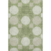 Piper Looms Mayfield Geometric AMF900 Green Machine Washable Area Rug main image