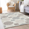 Piper Looms Mayfield Geometric AMF900 Ivory Machine Washable Area Rug Lifestyle Image Feature