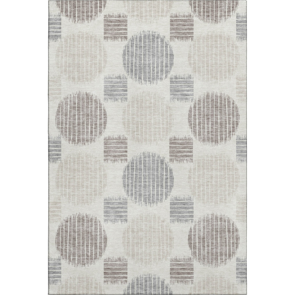 Piper Looms Mayfield Geometric AMF900 Ivory Machine Washable Area Rug main image