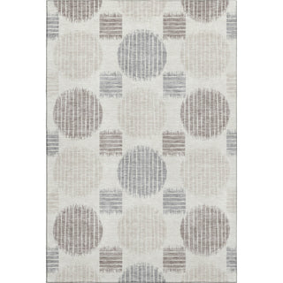 Piper Looms Mayfield Geometric AMF900 Ivory Machine Washable Area Rug main image