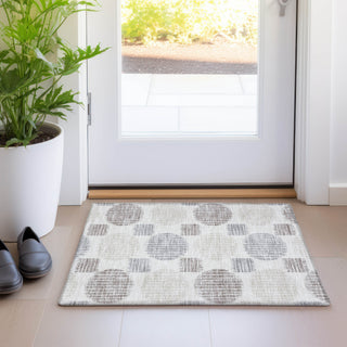 Piper Looms Mayfield Geometric AMF900 Ivory Machine Washable Area Rug Scatter Lifestyle Image Feature