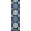 Piper Looms Mayfield Geometric AMF900 Navy Machine Washable Area Rug Runner Main Image
