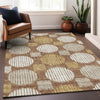 Piper Looms Mayfield Geometric AMF900 Paprika Machine Washable Area Rug Lifestyle Image Feature